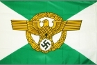 Bandiera Tedesca Polizia SS Bandiera Tedesca Polizia SS