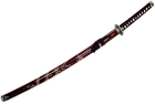 Katana Samurai Lunga Rosso Katana Samurai Lunga Rosso